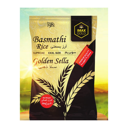 IMAX Gold Basmathi Rice Golden Sella 1121 pack