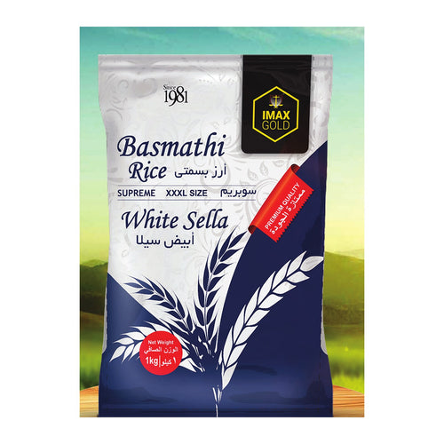 IMAX Gold Basmathi Rice White Sella 1121 pack
