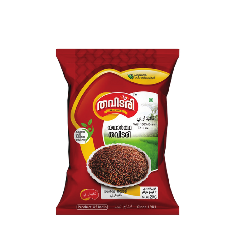 IMAX Gold Thavidari rice with 100% bran 2Kg pack