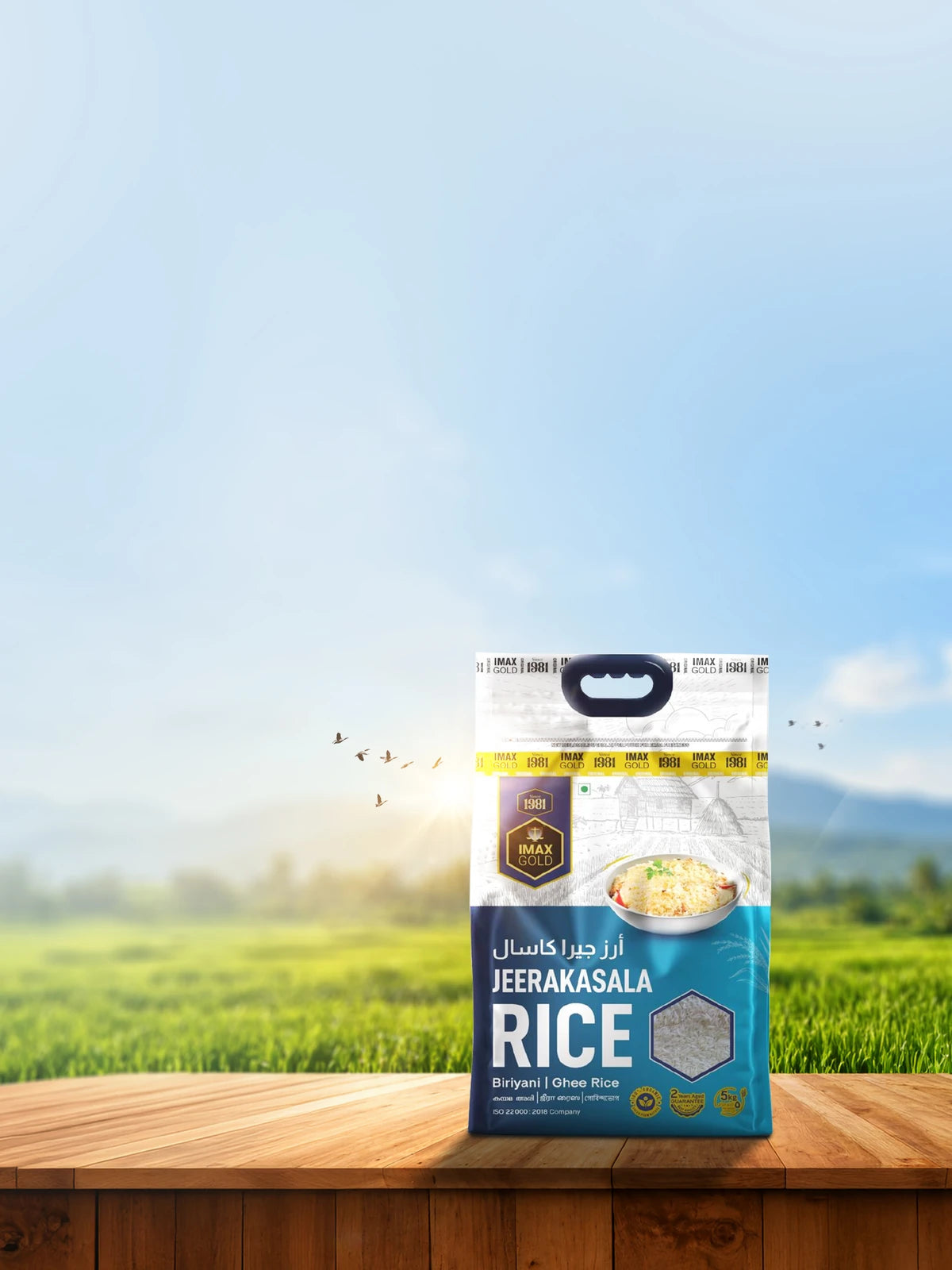 Small Grains. Big Biriyani Flavour.