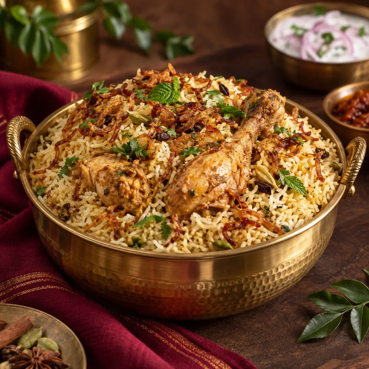 Kozhikoden Jeerakasala Chicken Biriyani